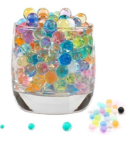 ガラスボール[センターピース] Amazon.co.jp: Inbagi 150,000個 透明ジェルウォータービーズ 花瓶